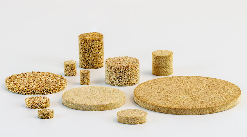 AmesPore® B bronze disc filters