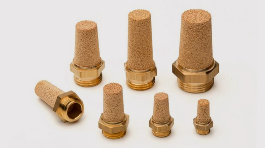 filtros sinterizados bronce